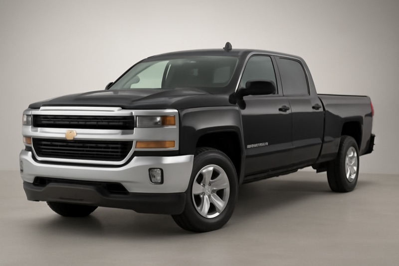 2017 Chevrolet Silverado C1500 windshield replacement in Los Angeles, CA